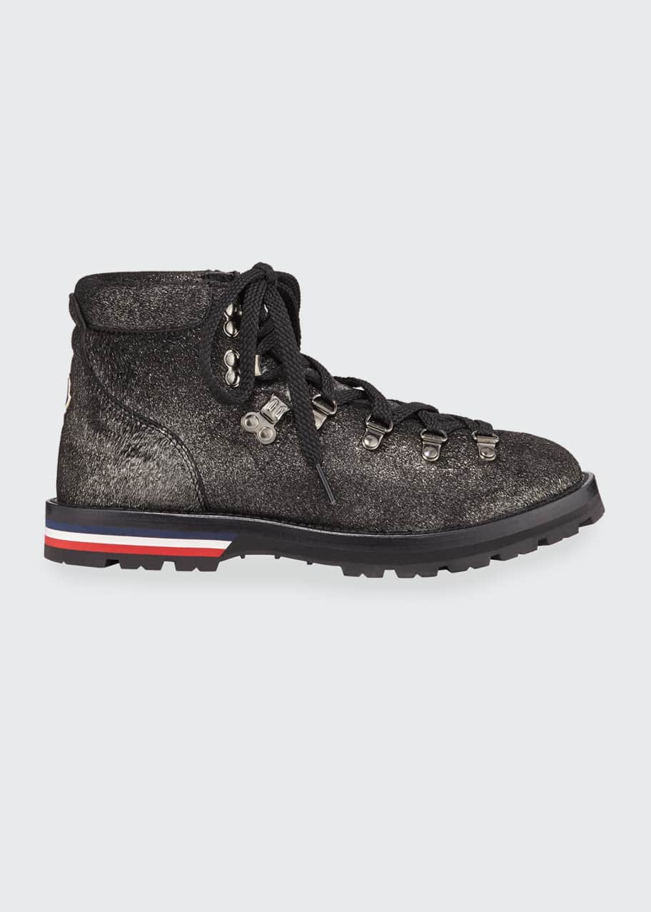 Blanche Glitter Lace Up Scarpa Boots