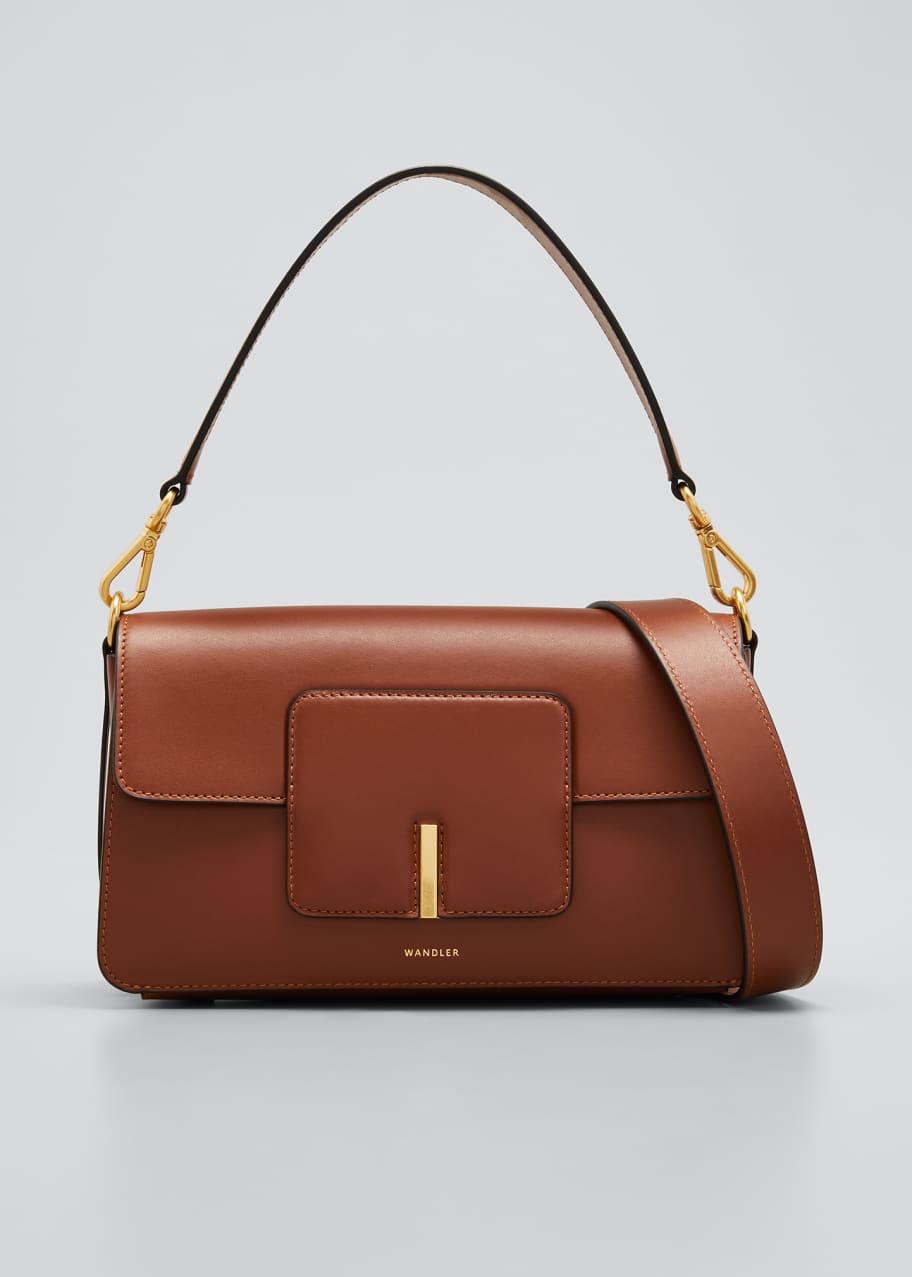 Image 1 of 1: Georgia Leather Shoulder Bag
