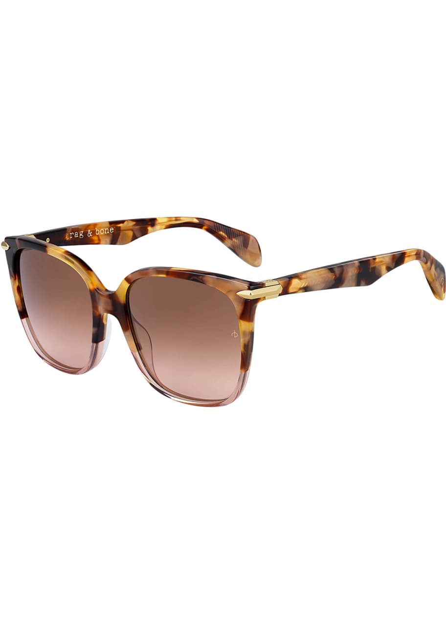 Rag and bone square acetate sunglasses store