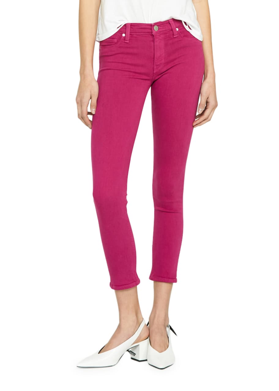 Image 1 of 1: Nico Mid-Rise Cropped Skinny Jeans