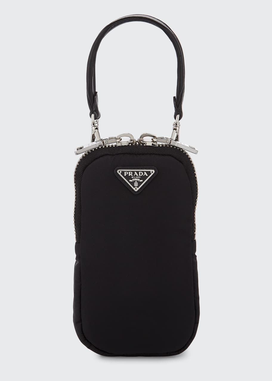 prada top handle bag mini