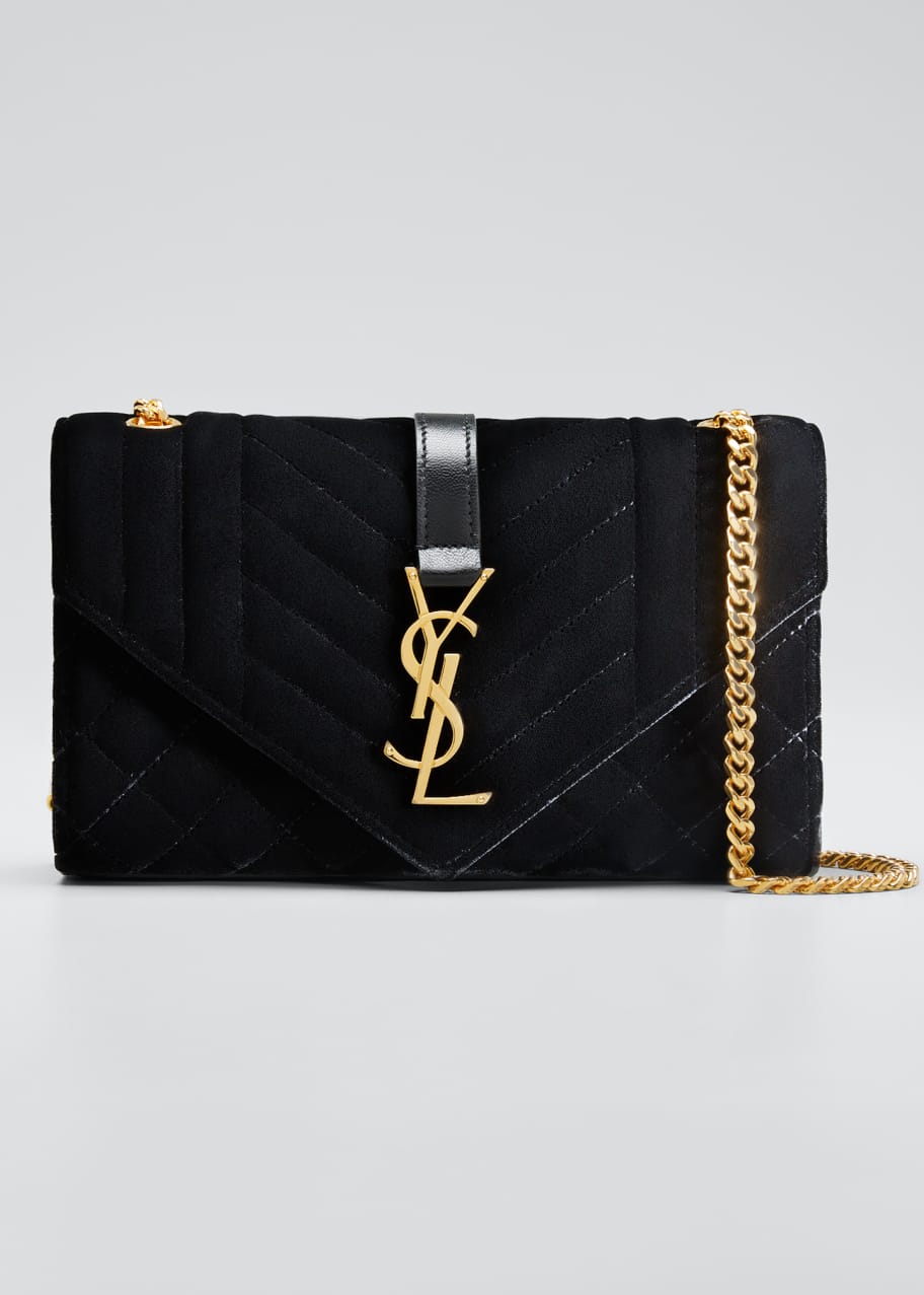 Monogram ysl envelope small chain shoulder bag sales