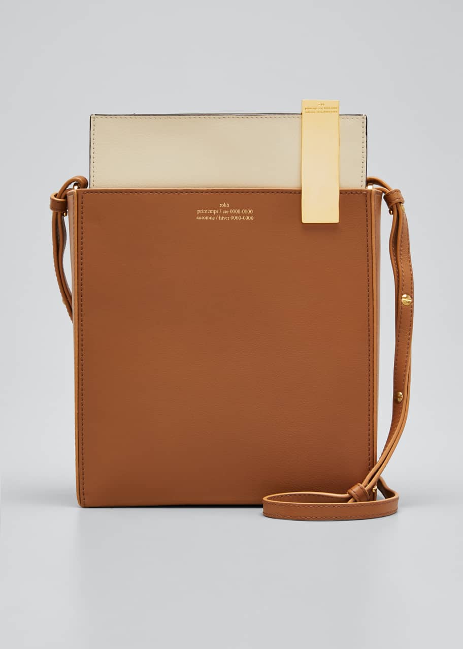 File Leather Shoulder Bag