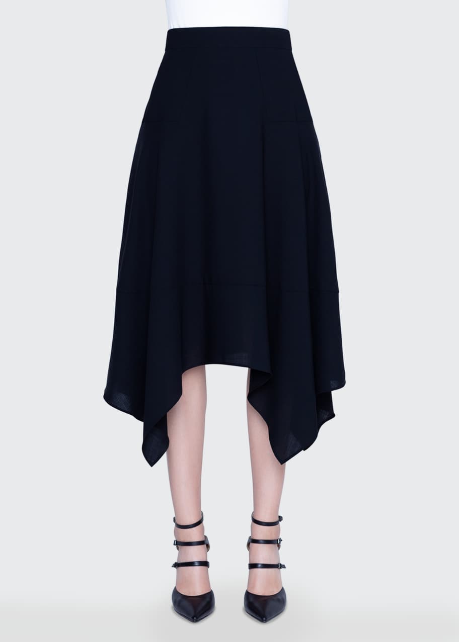 Wool handkerchief skirt online