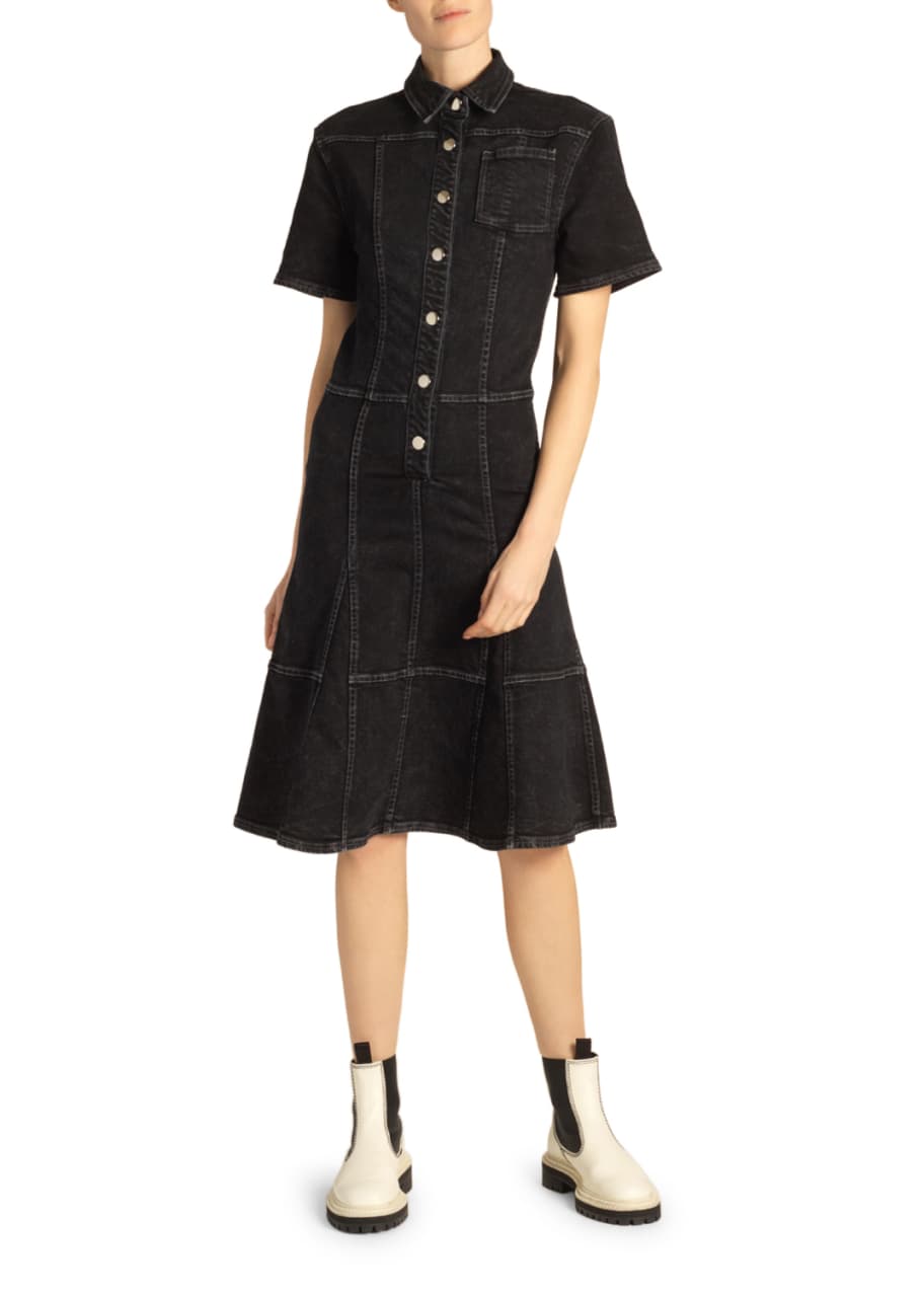 Proenza schouler top denim dress