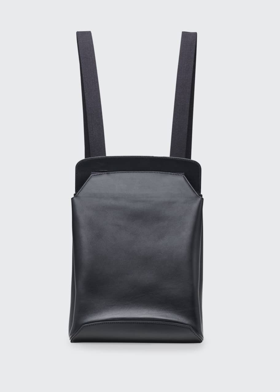 Image 1 of 1: Molded Backpack in Smooth Leather