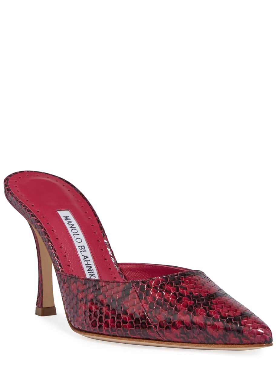 Manolo blahnik arriga mules clearance