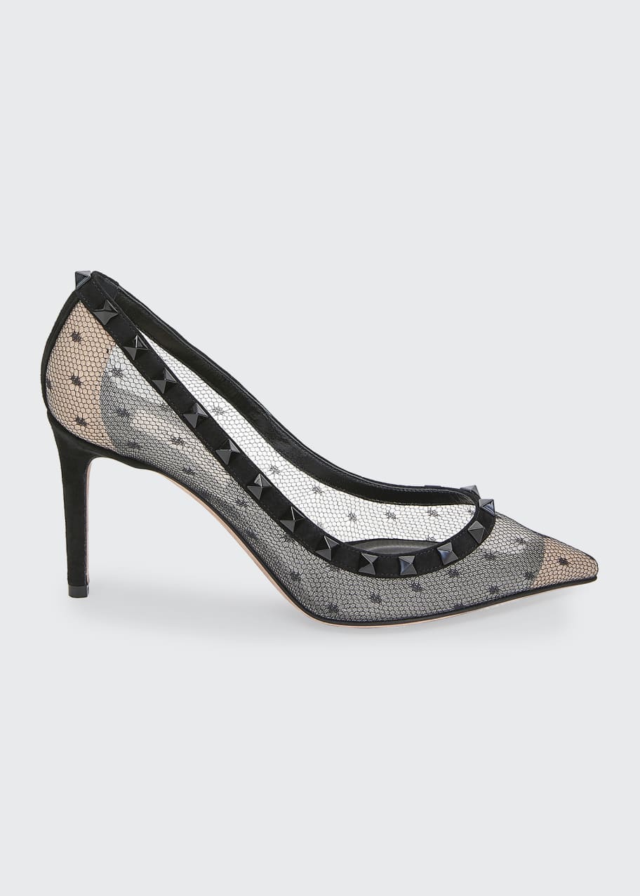 Valentino mesh pumps on sale