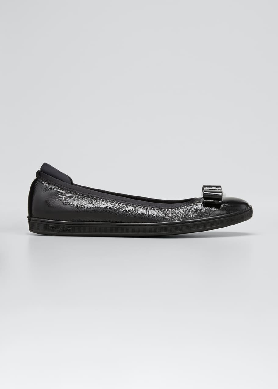 Ferragamo Savina Sneaker Style Ballet Flats Bergdorf Goodman