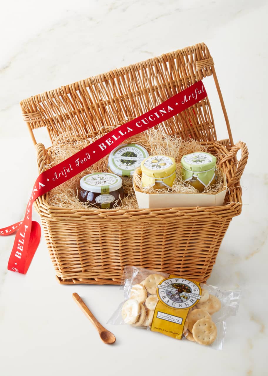 Bella Cucina Neiman's Small Picnic Basket Bergdorf Goodman