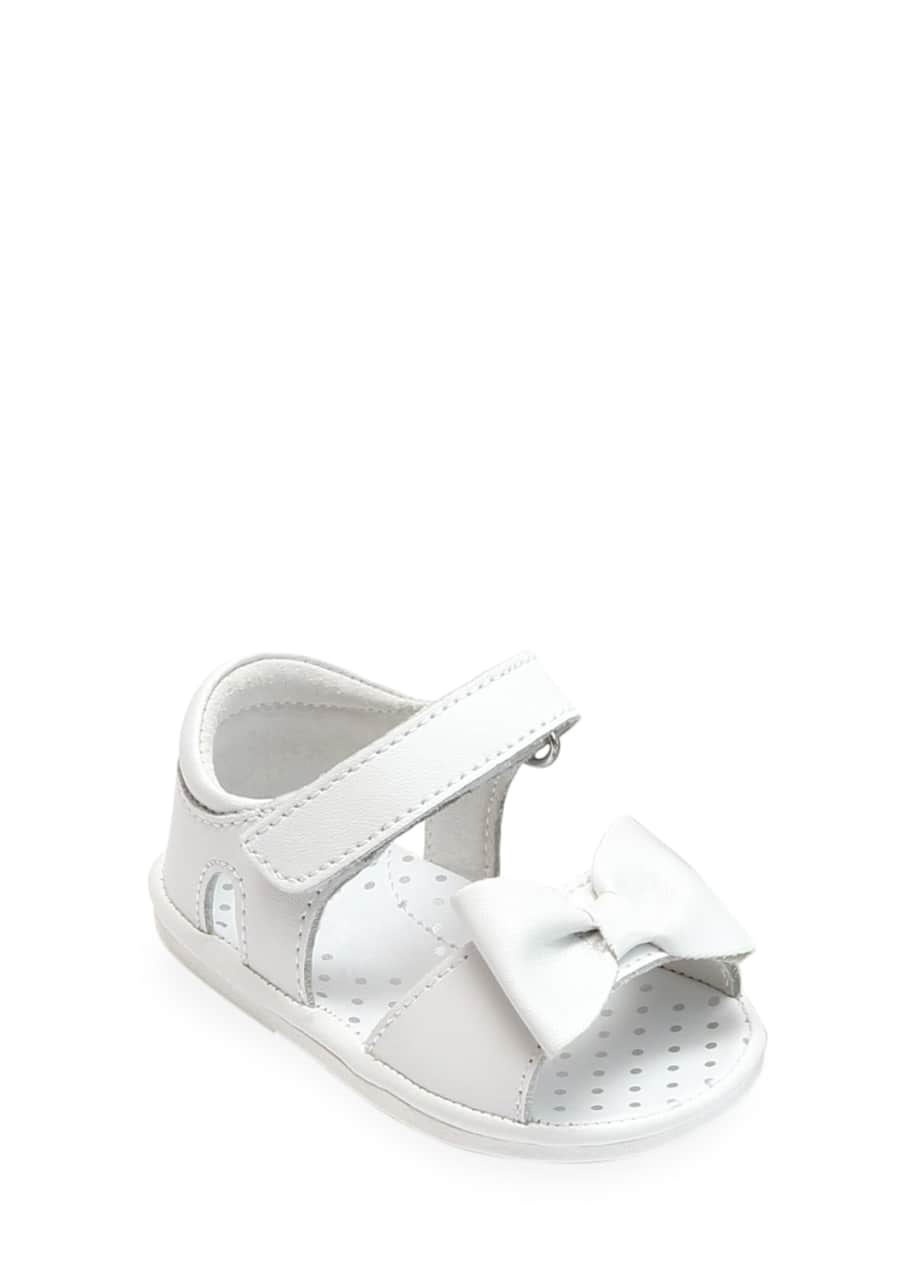 L'Amour Shoes Bessie Bowed Sandals, Baby/Toddler Bergdorf Goodman