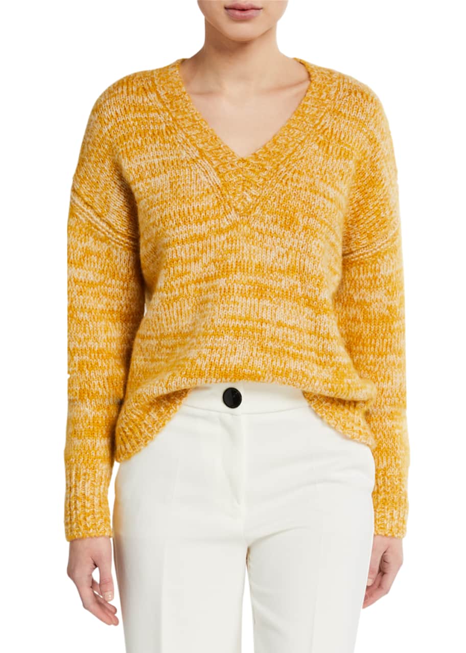 Image 1 of 1: Carmella V-Neck Sweater