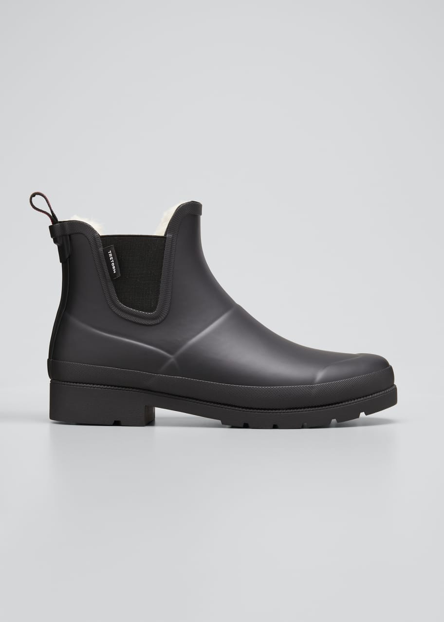 Tretorn lina rain boots with clearance faux fur