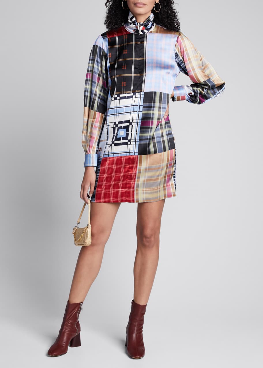 Ganni patchwork sales bag