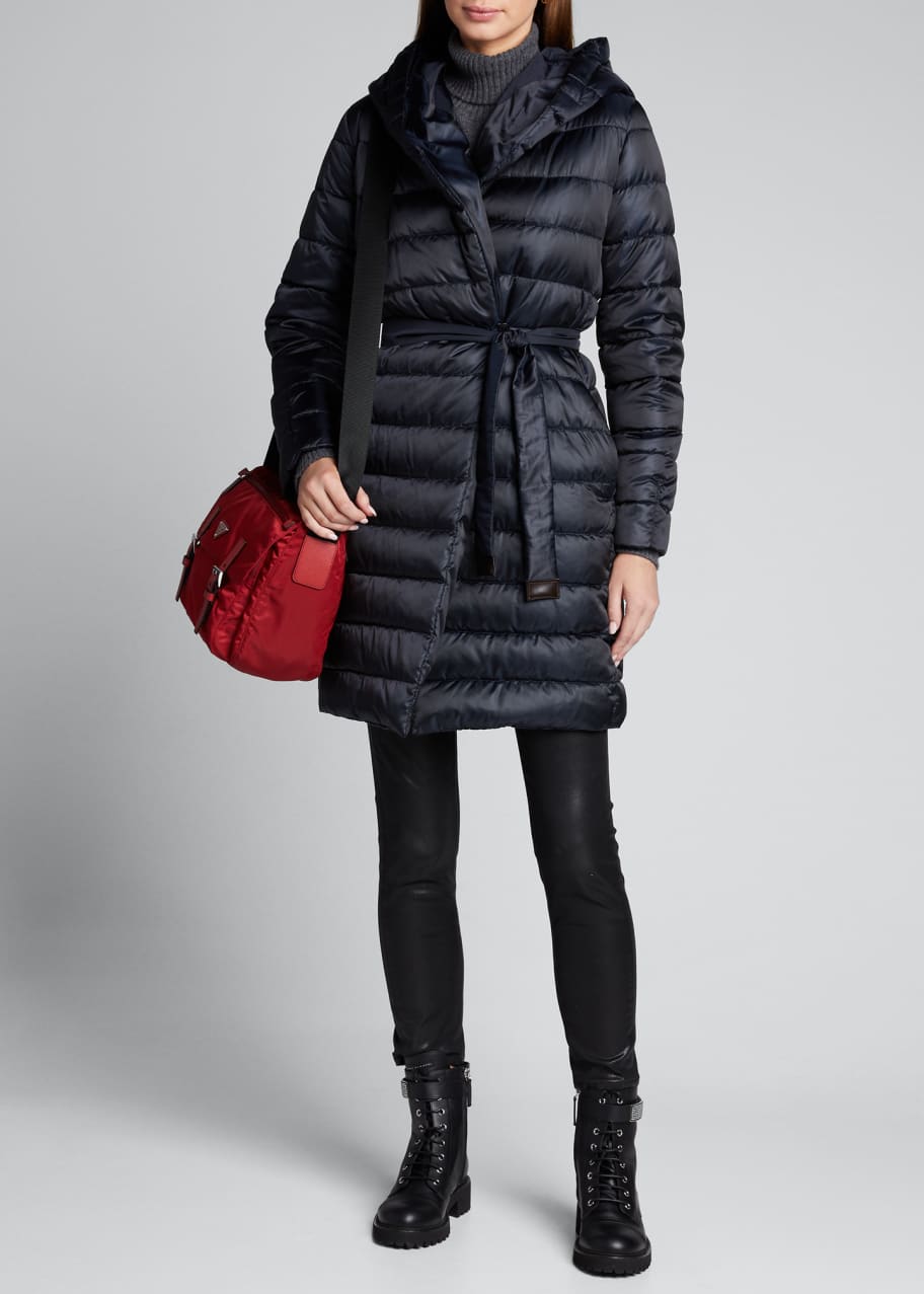 Image 1 of 1: Novef Long Puffer Coat