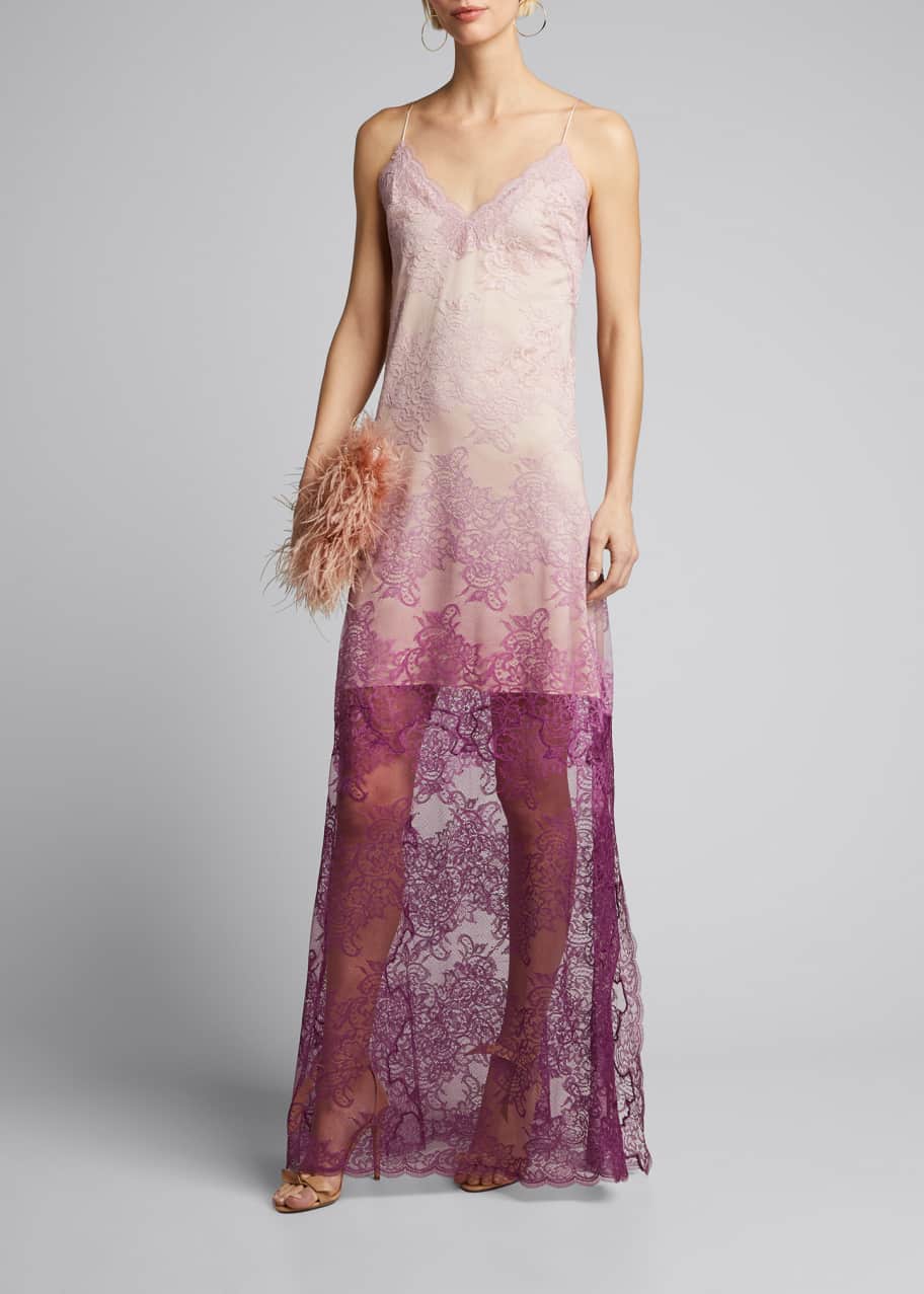 Ombre sale lace dress