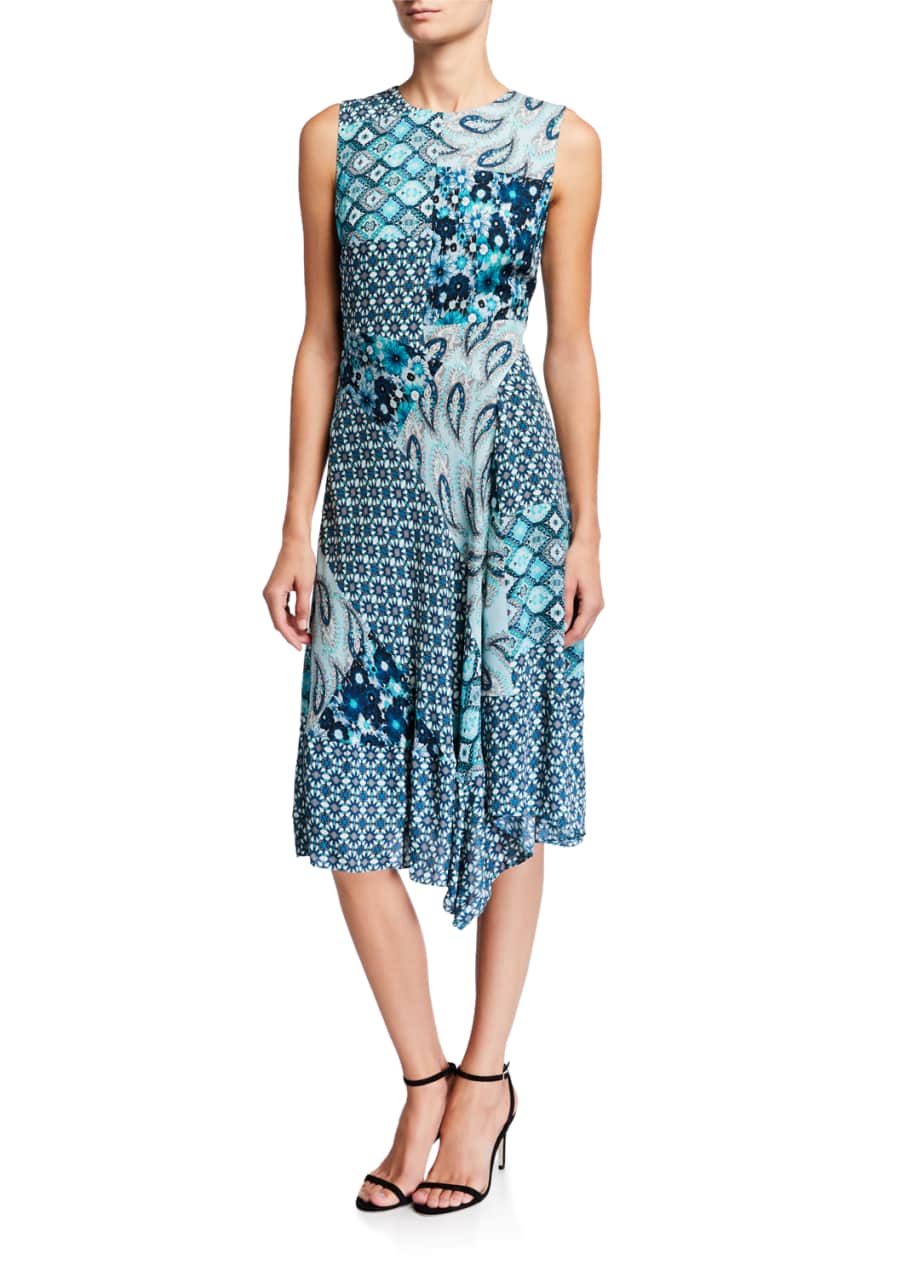 open lace back dress Dress Party Short by Tahari by Arthur Levine in Pink, Size:M main image 0