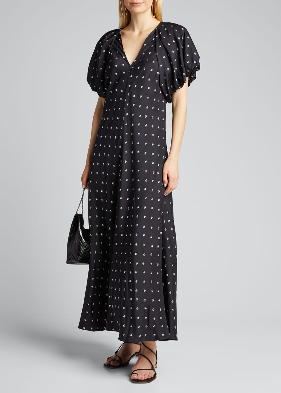 Lee mathews hotsell puff sleeve dress