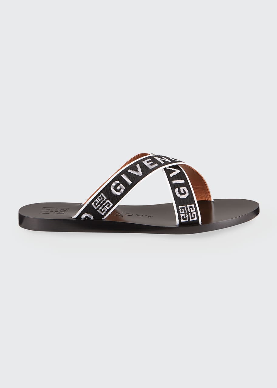 Givenchy logo clearance strap slides