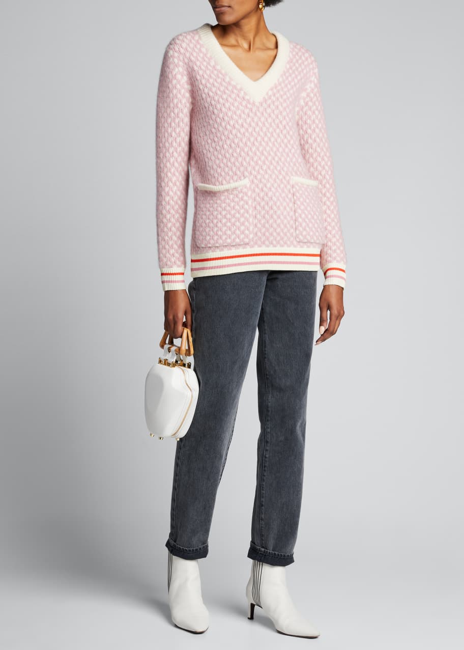 Patch pocket pullover outlet sweater