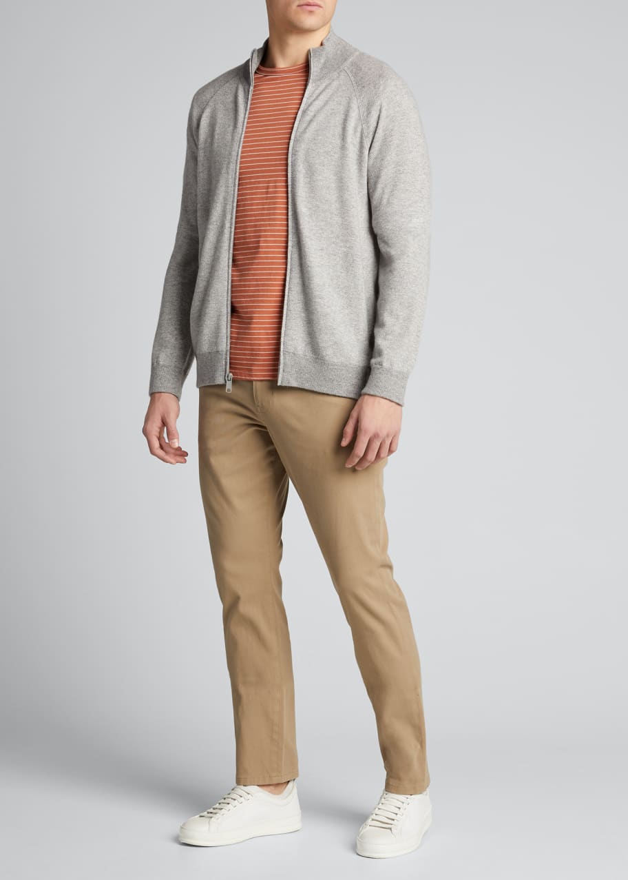 Image 1 of 1: Men's Wool-Cashmere Birdseye Jacket