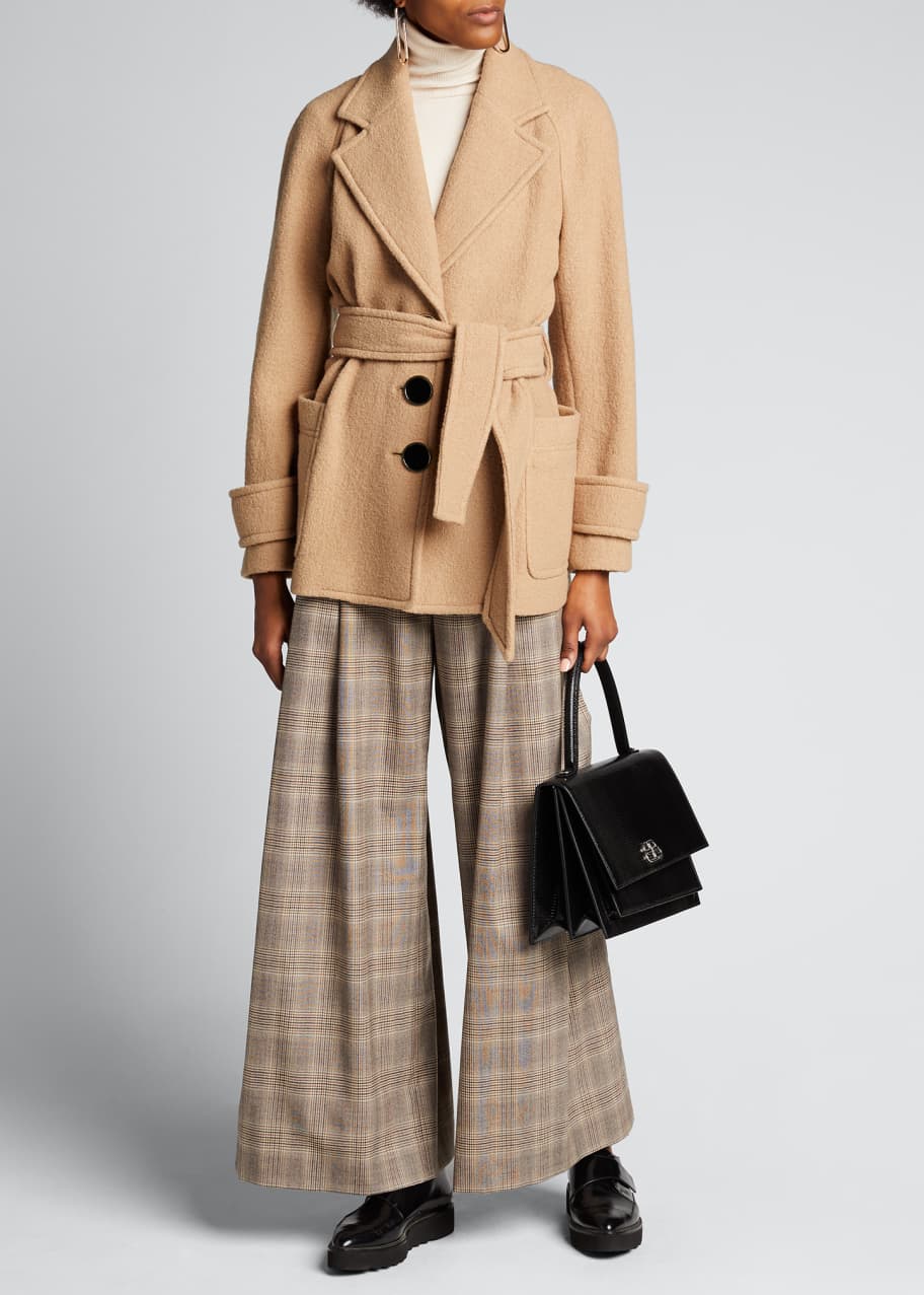 Veronica beard bjorn belted wool coat 2025