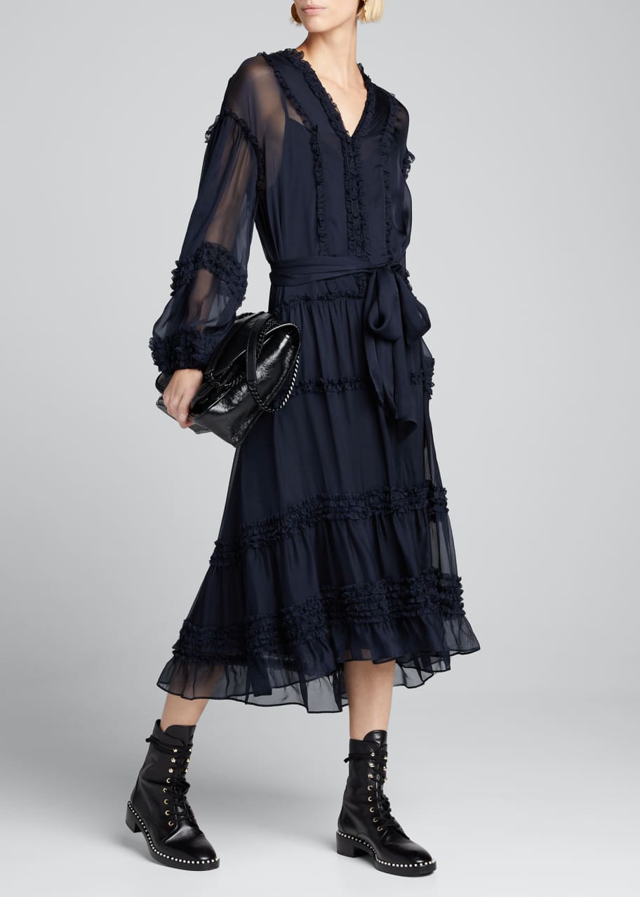 Ulla johnson best sale long sleeve dress
