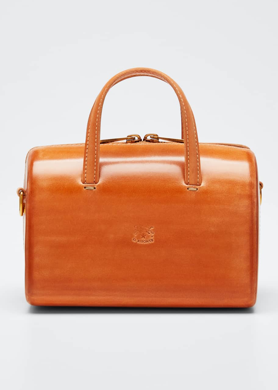 Il Bisonte Structured Leather Satchel Bag Bergdorf Goodman