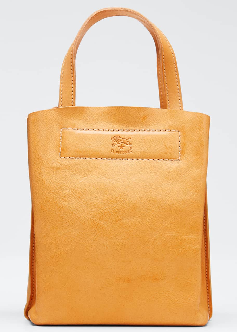 Image 1 of 1: Giglio Soft Leather Mini Tote Bag