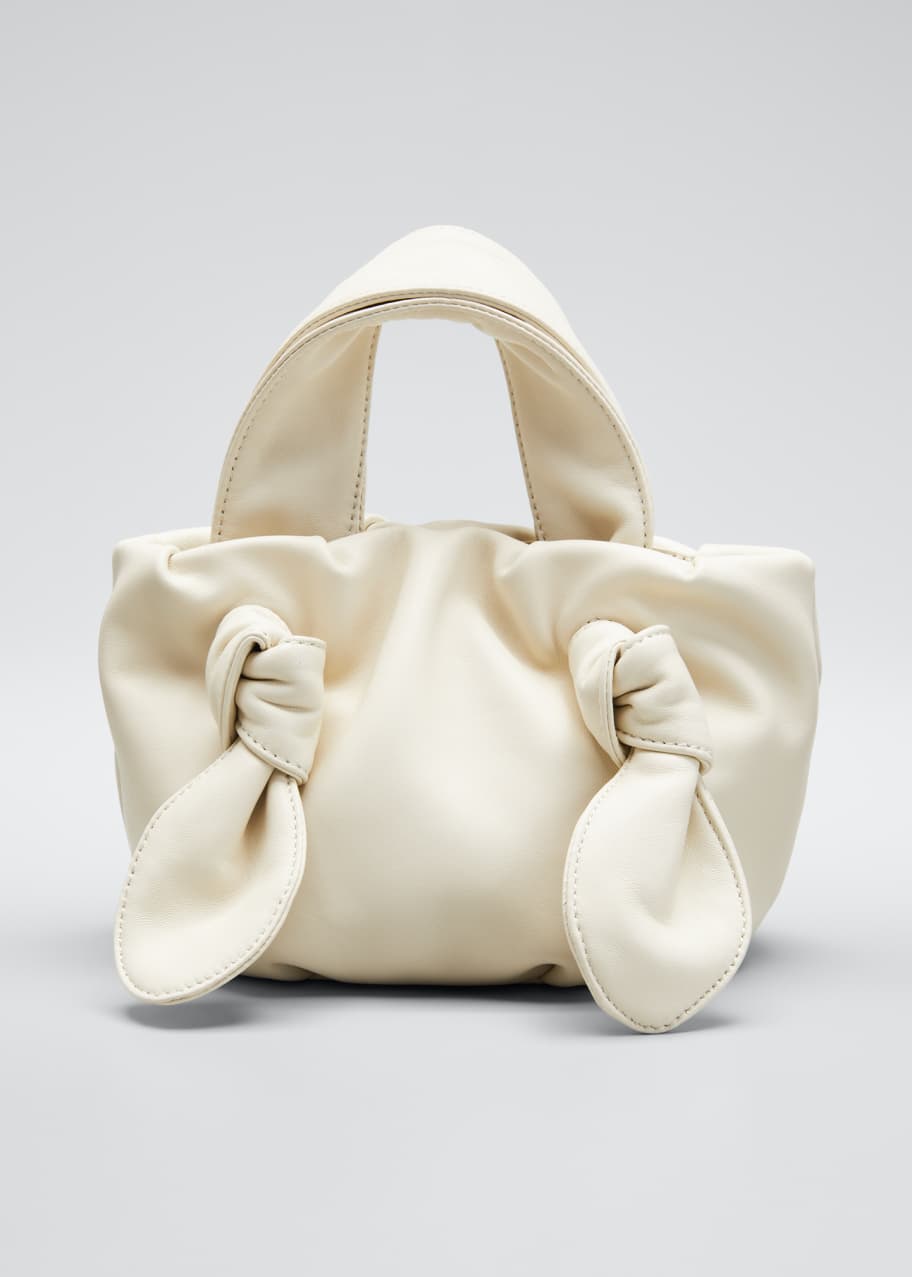 Staud Ronnie Leather Knotted Tote Bag - Bergdorf Goodman