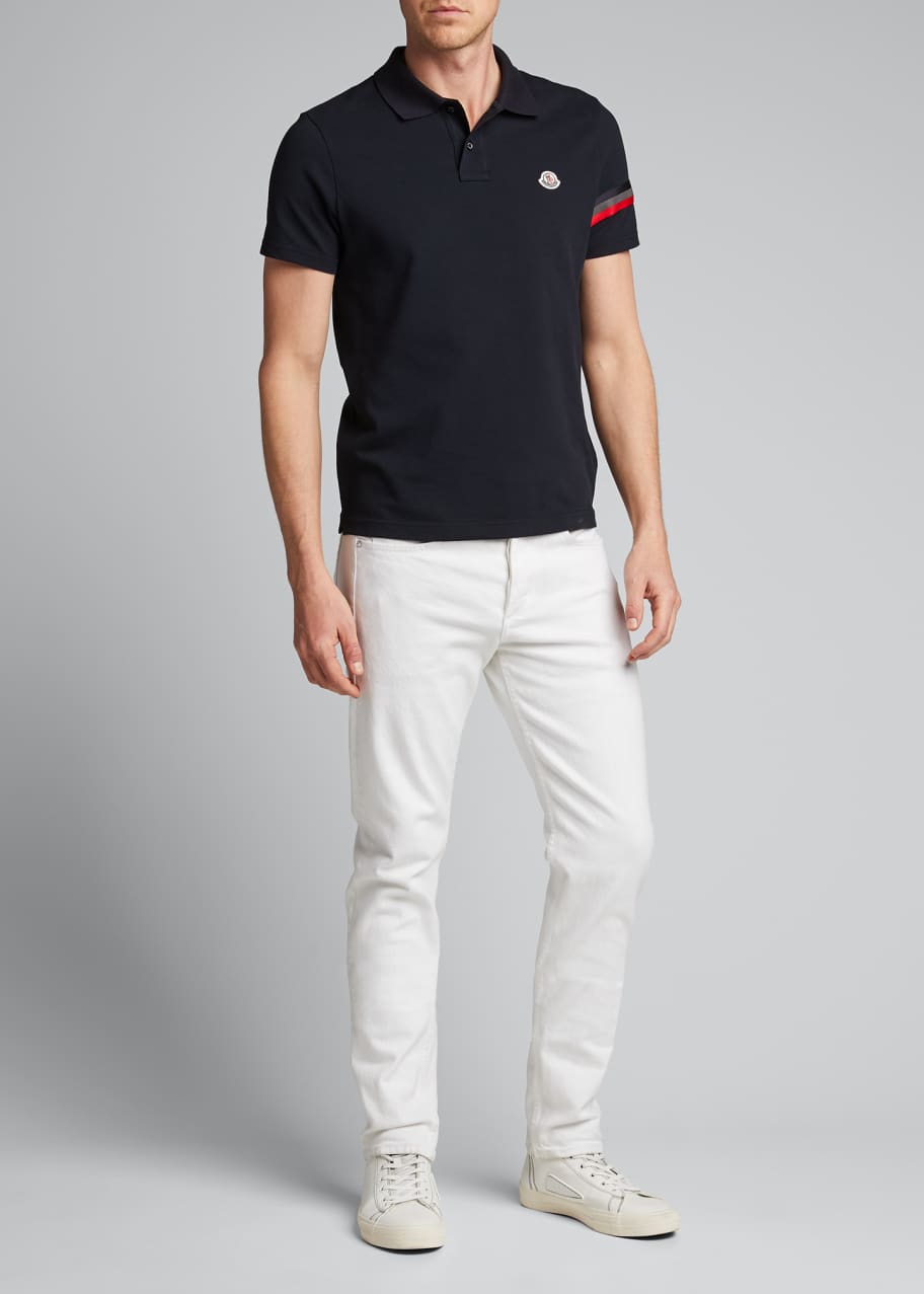 Moncler shop reflective polo