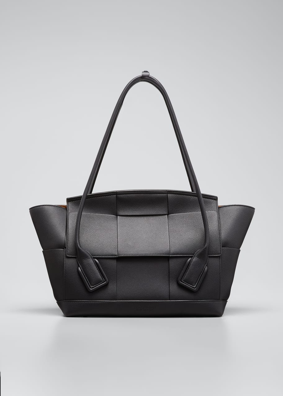 Arco 48 Medium Grainy Leather Top Handle Bag