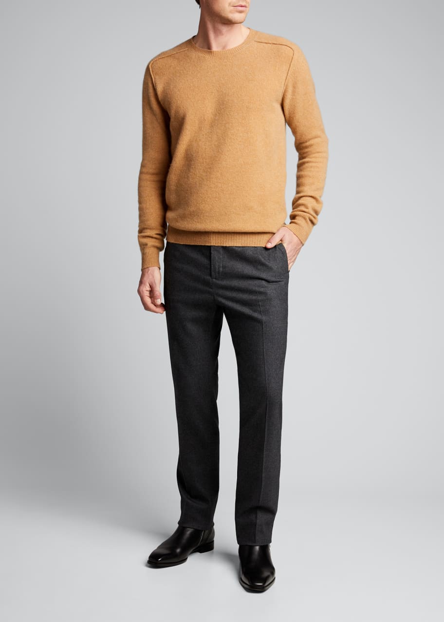 Image 1 of 1: Men's Core Cashmere Crewneck Sweater