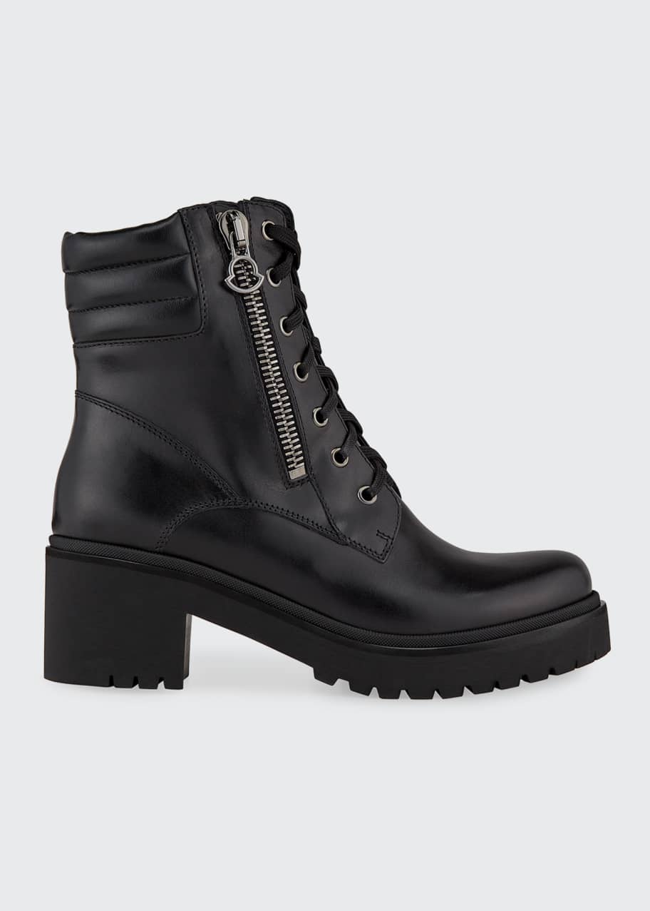 Moncler viviane military boot sale