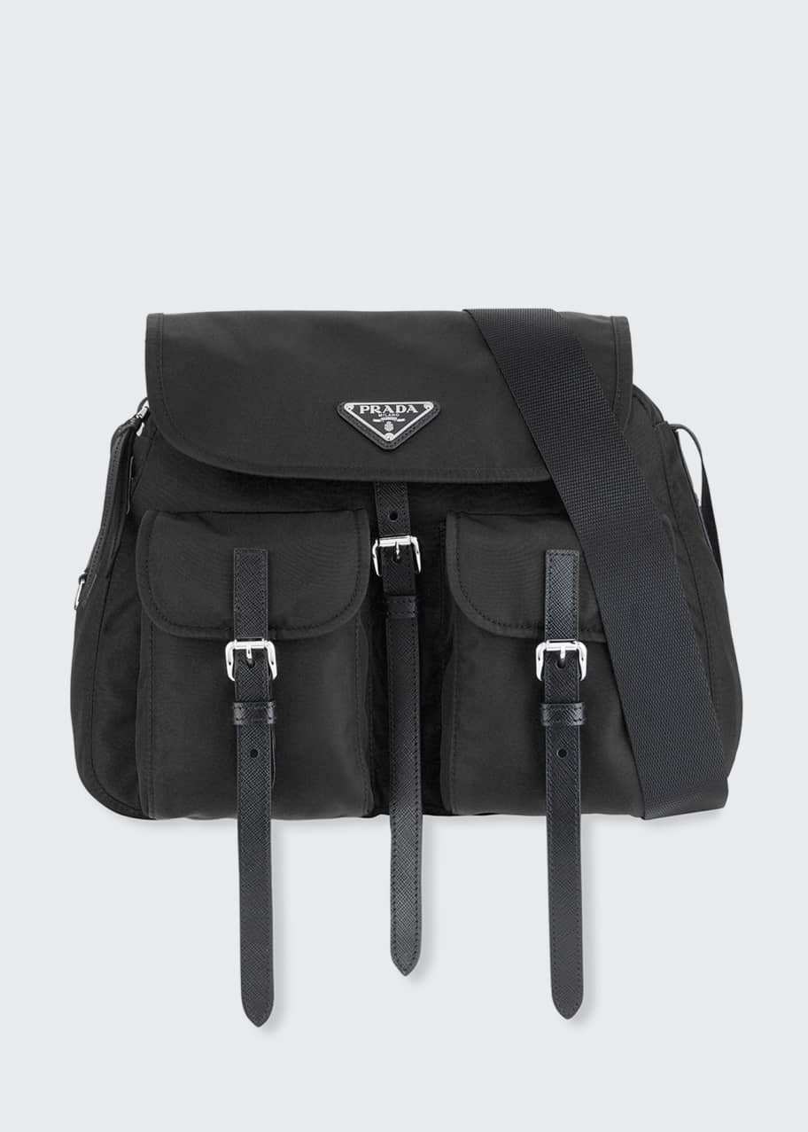 Prada Nylon Messenger Bag Bergdorf Goodman