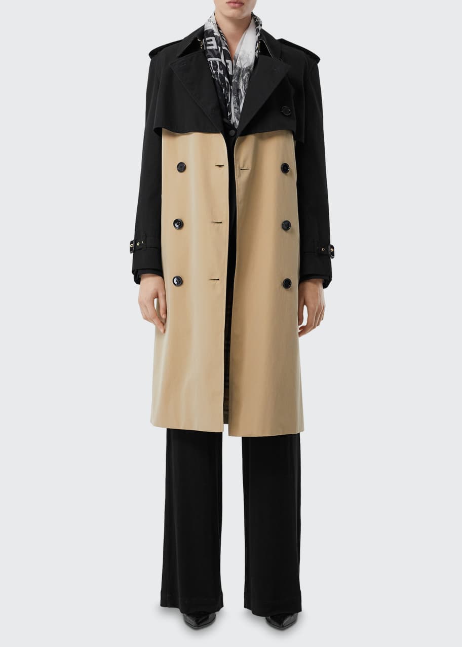 Image 1 of 1: Deighton Two-Tone Trench Coat