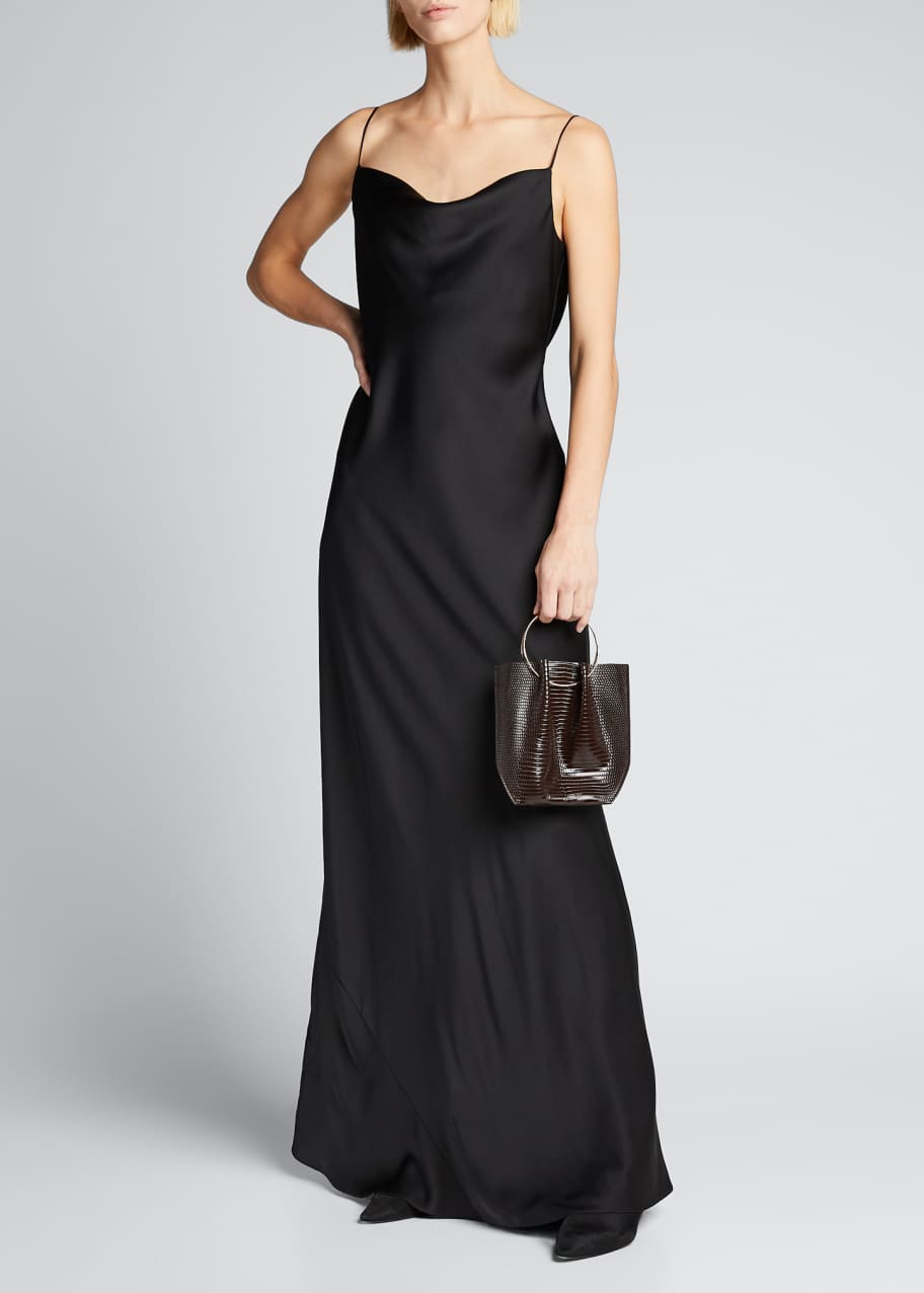 THE ROW Franca Silk A-Line Gown - Bergdorf Goodman