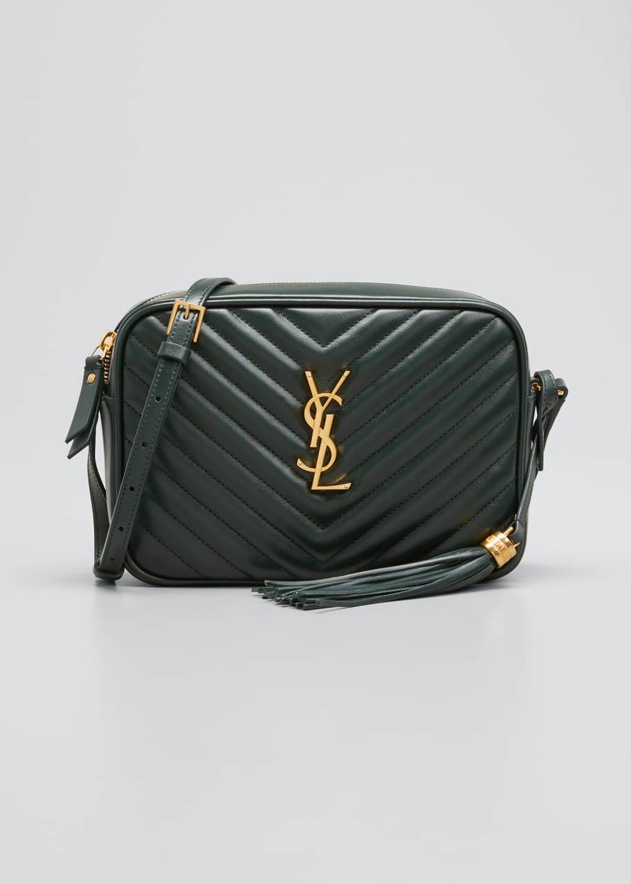 Saint laurent medium lou sale calfskin leather camera bag
