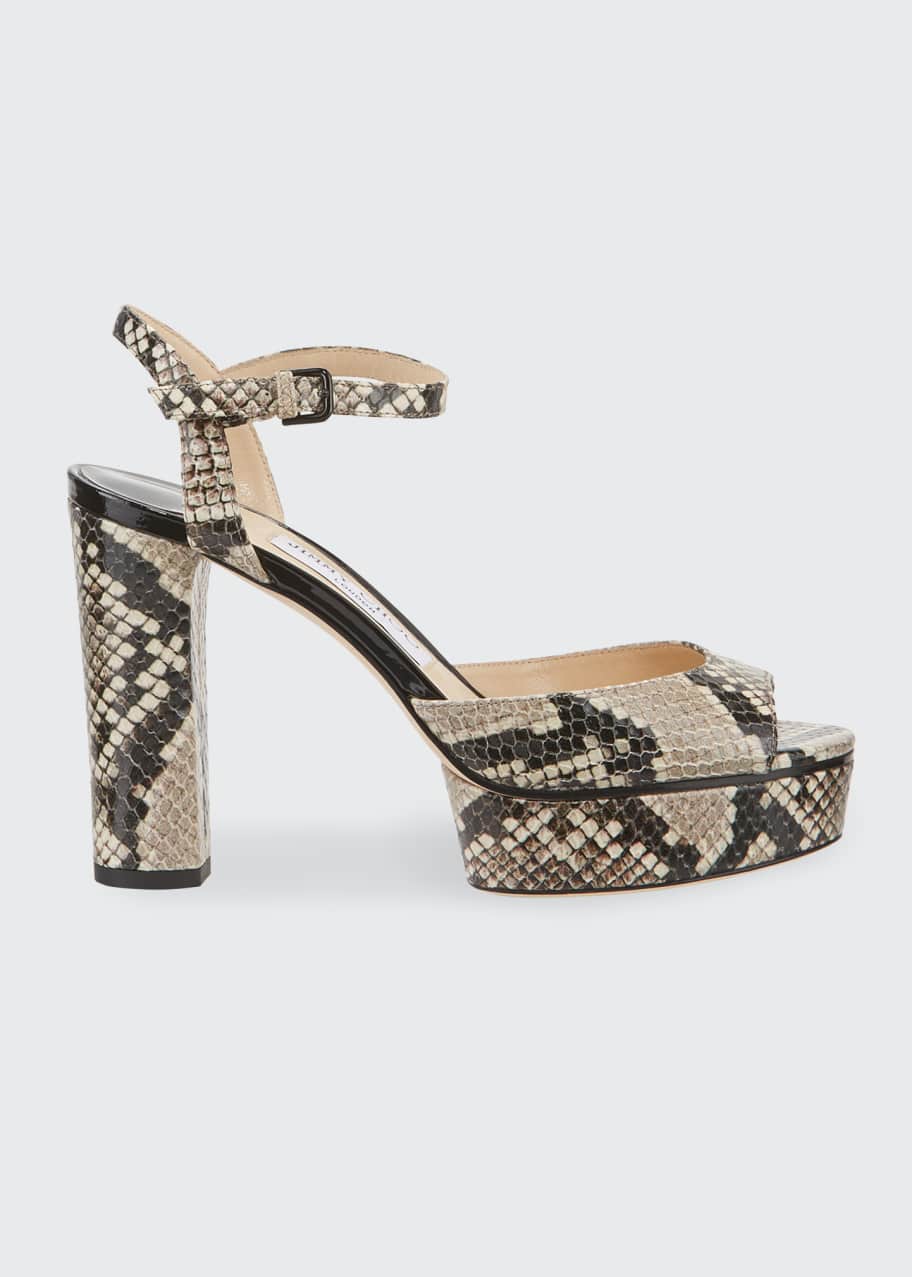 Jimmy choo peachy platform sandals hotsell