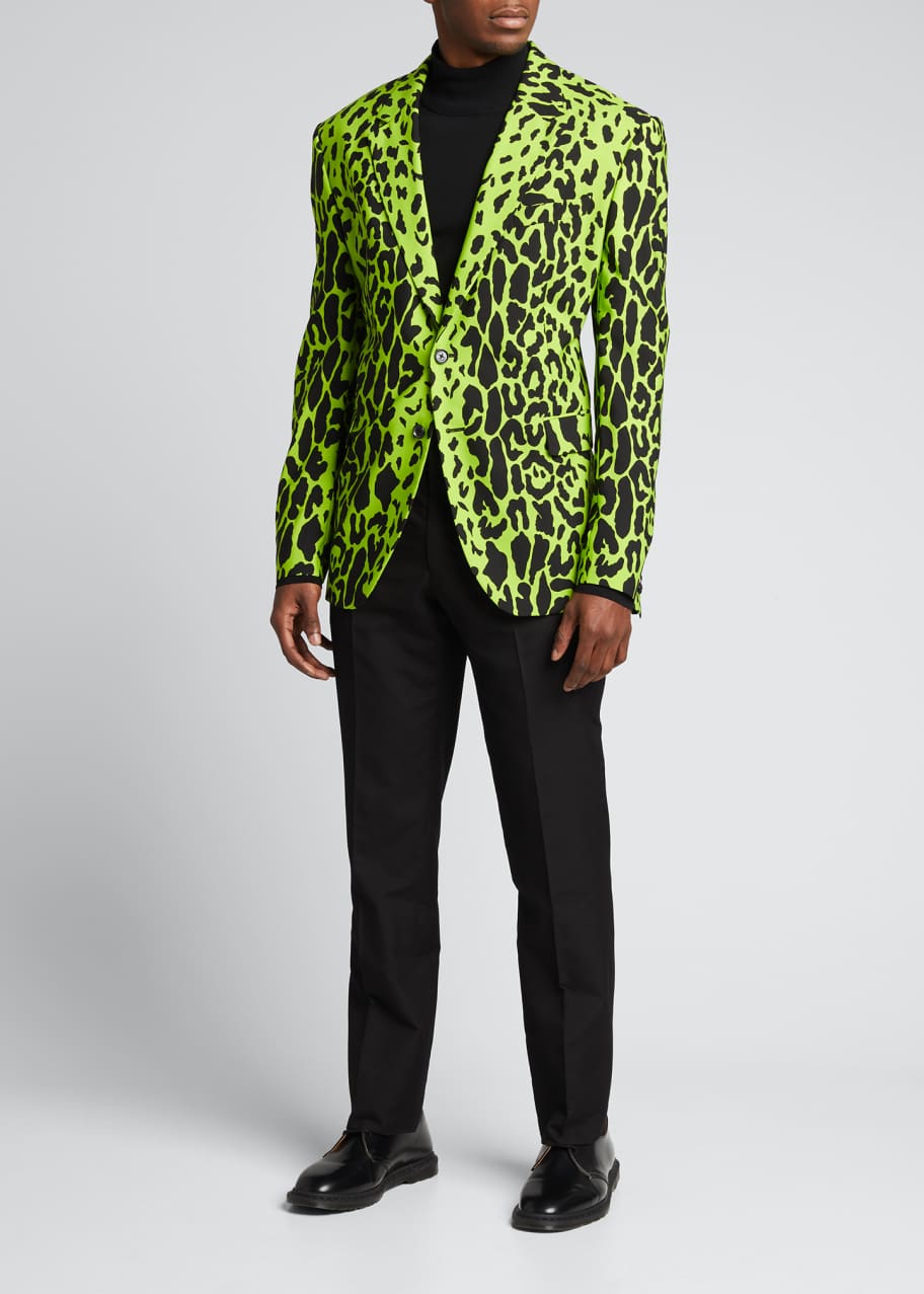 Mens leopard print sport coat new arrivals