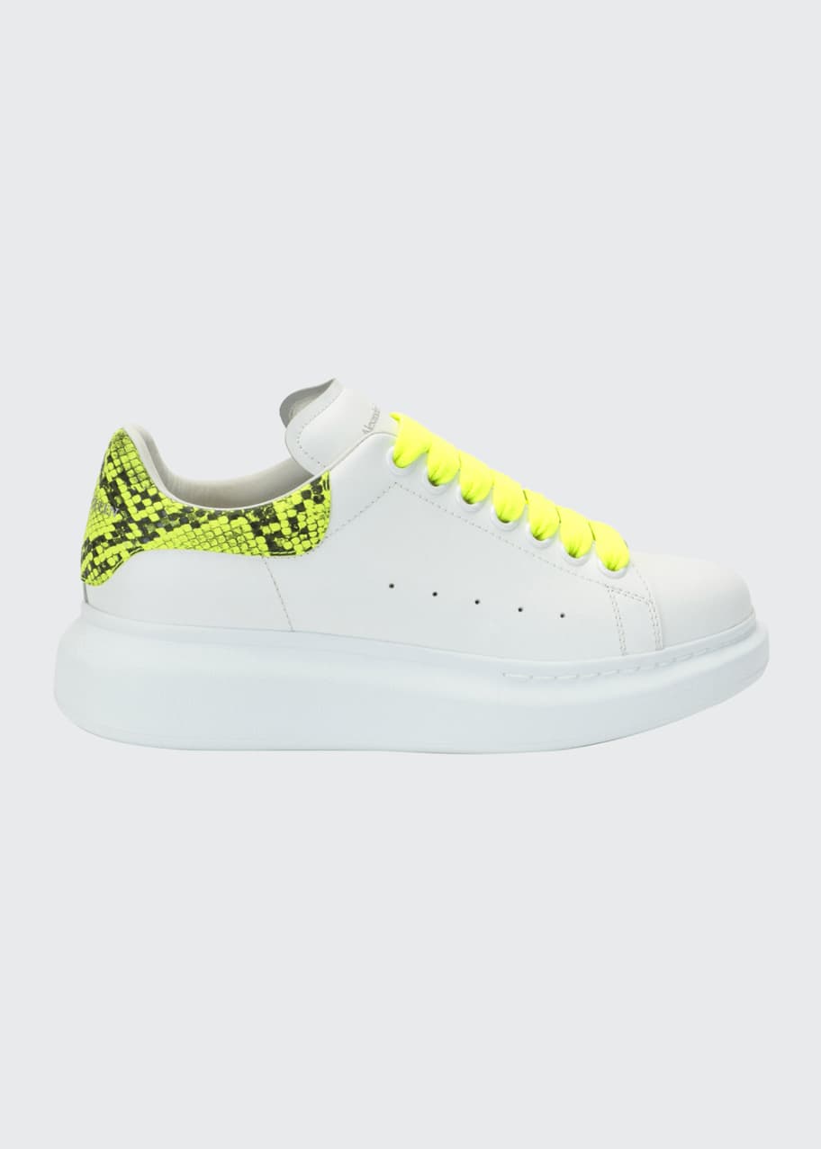 Alexander mcqueen store sneakers neon yellow
