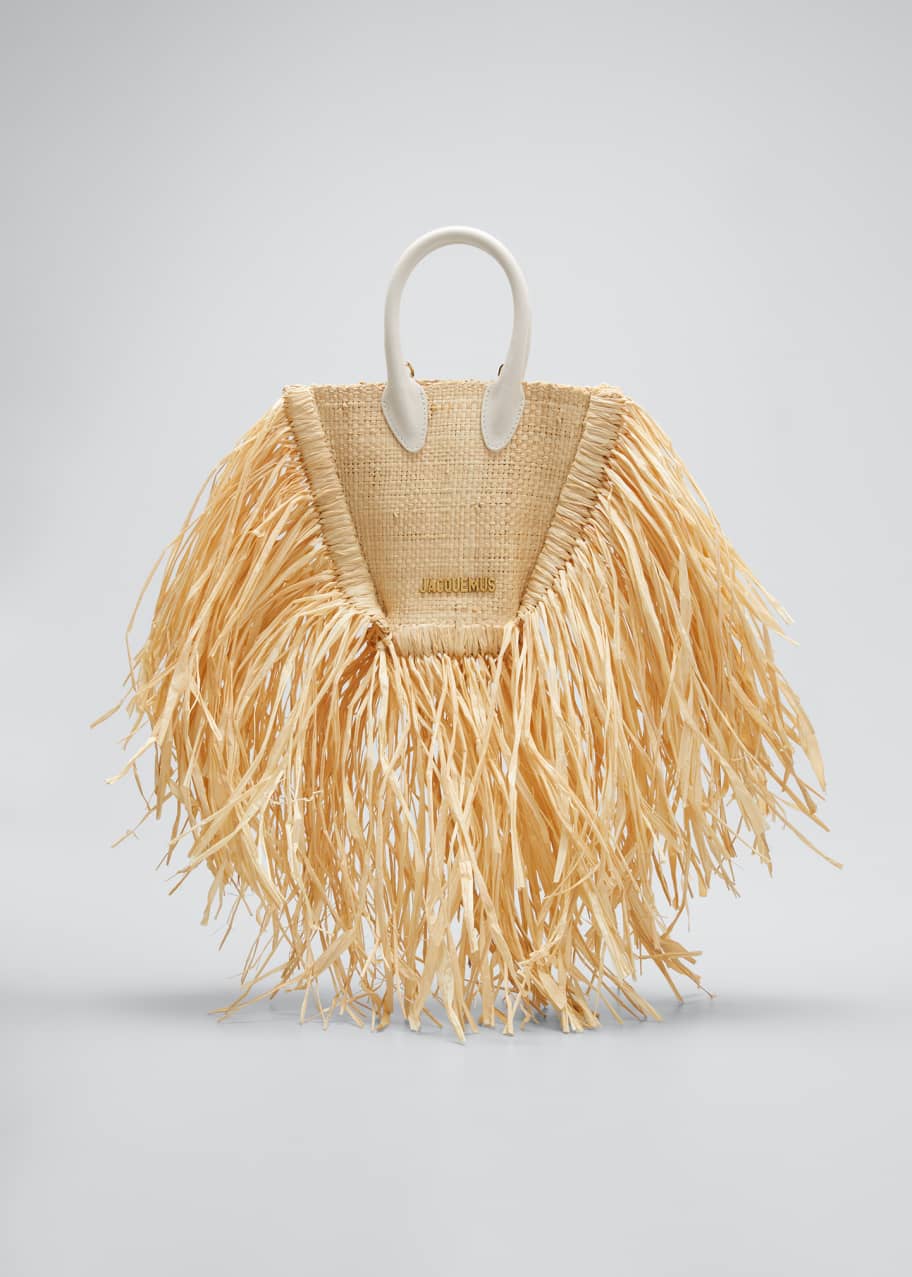 Jacquemus raffia bag on sale