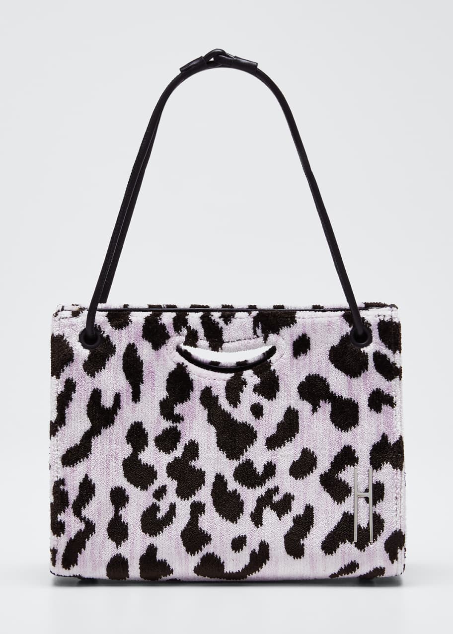 Hayward Mini 1712 Peony Leopard Clutch Bag - Bergdorf Goodman