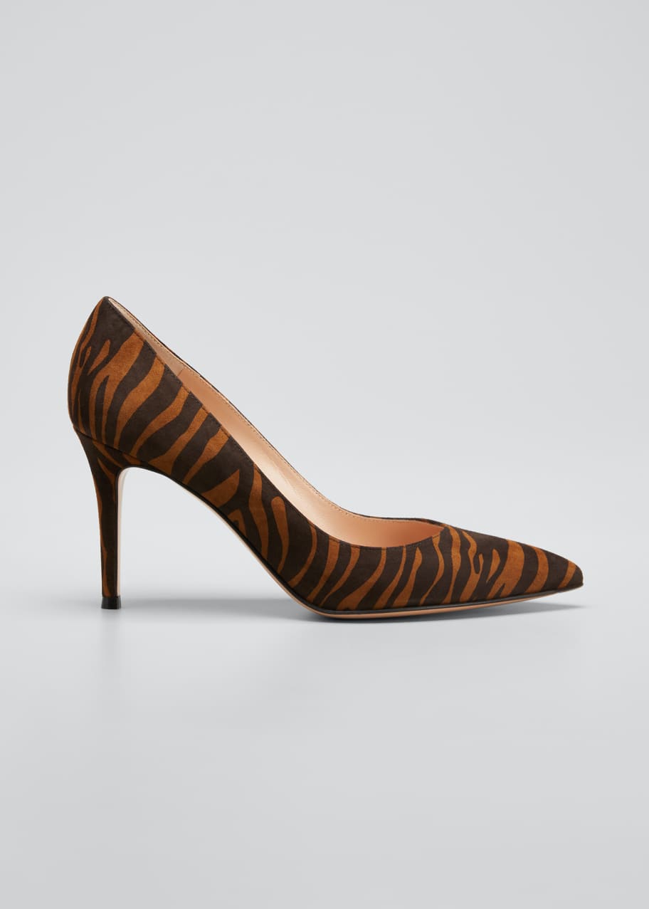 Gianvito rossi 15 suede pumps top