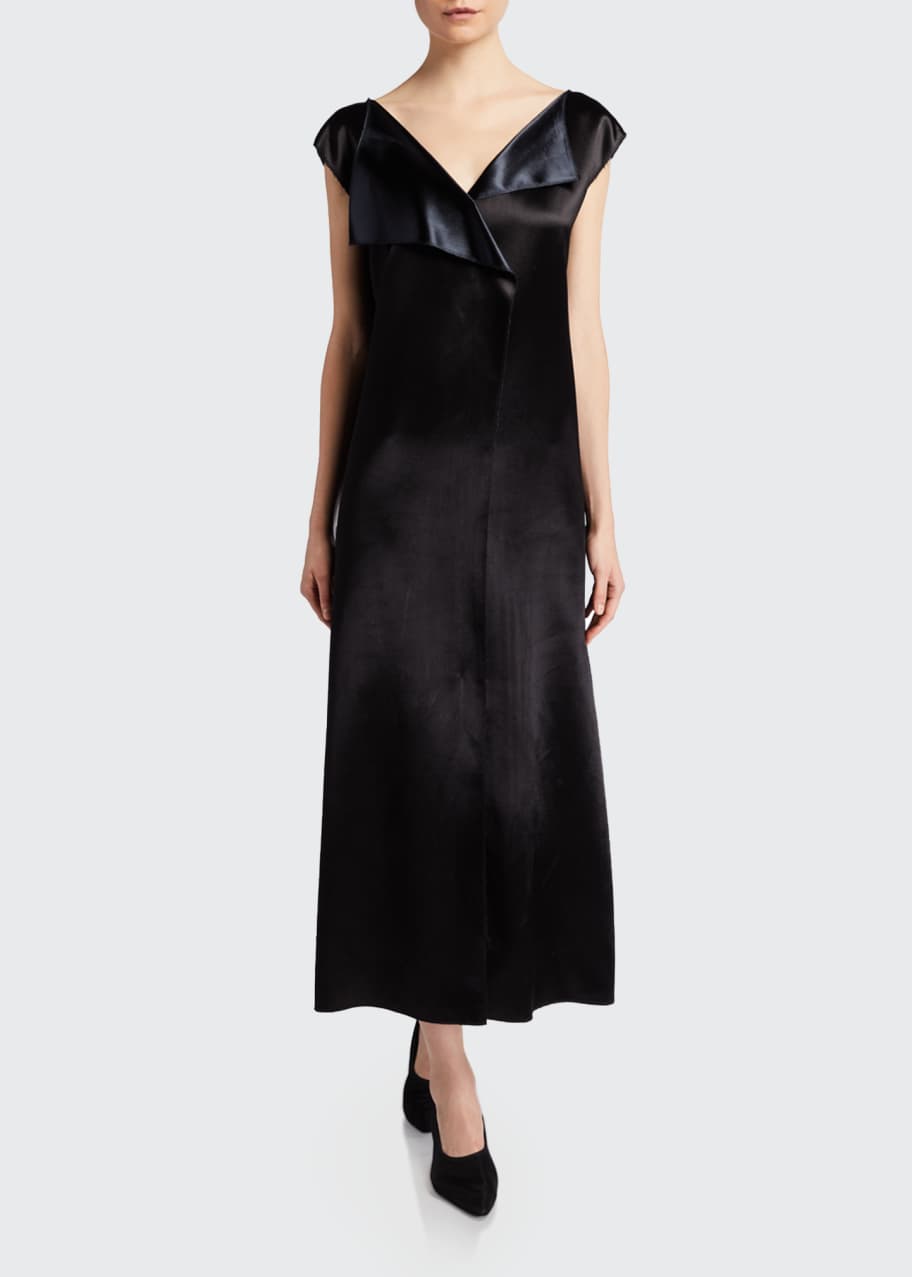 THE ROW Malka Jersey Dress - Bergdorf Goodman
