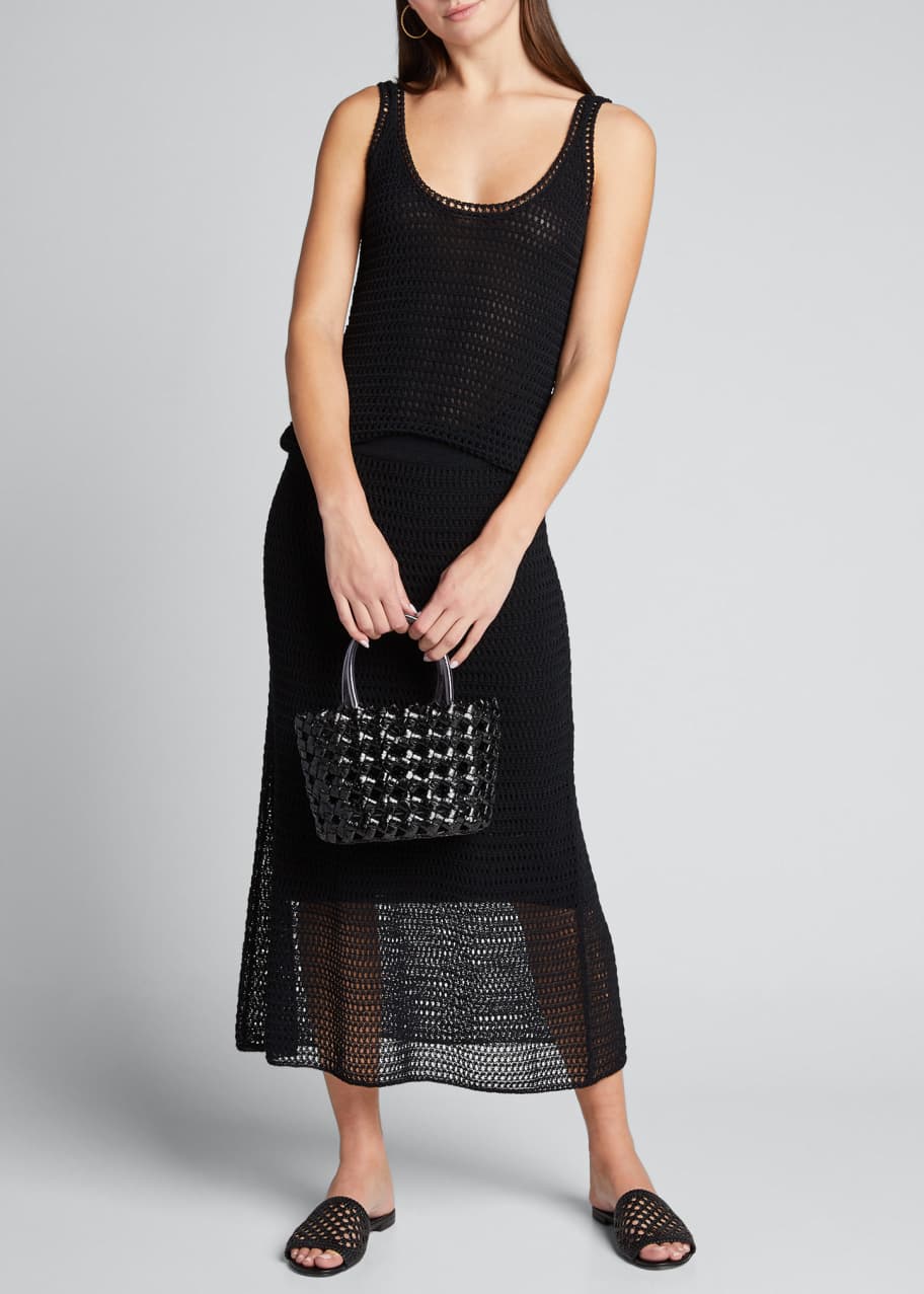 Image 1 of 1: Crochet Scoop-Neck Tank Top