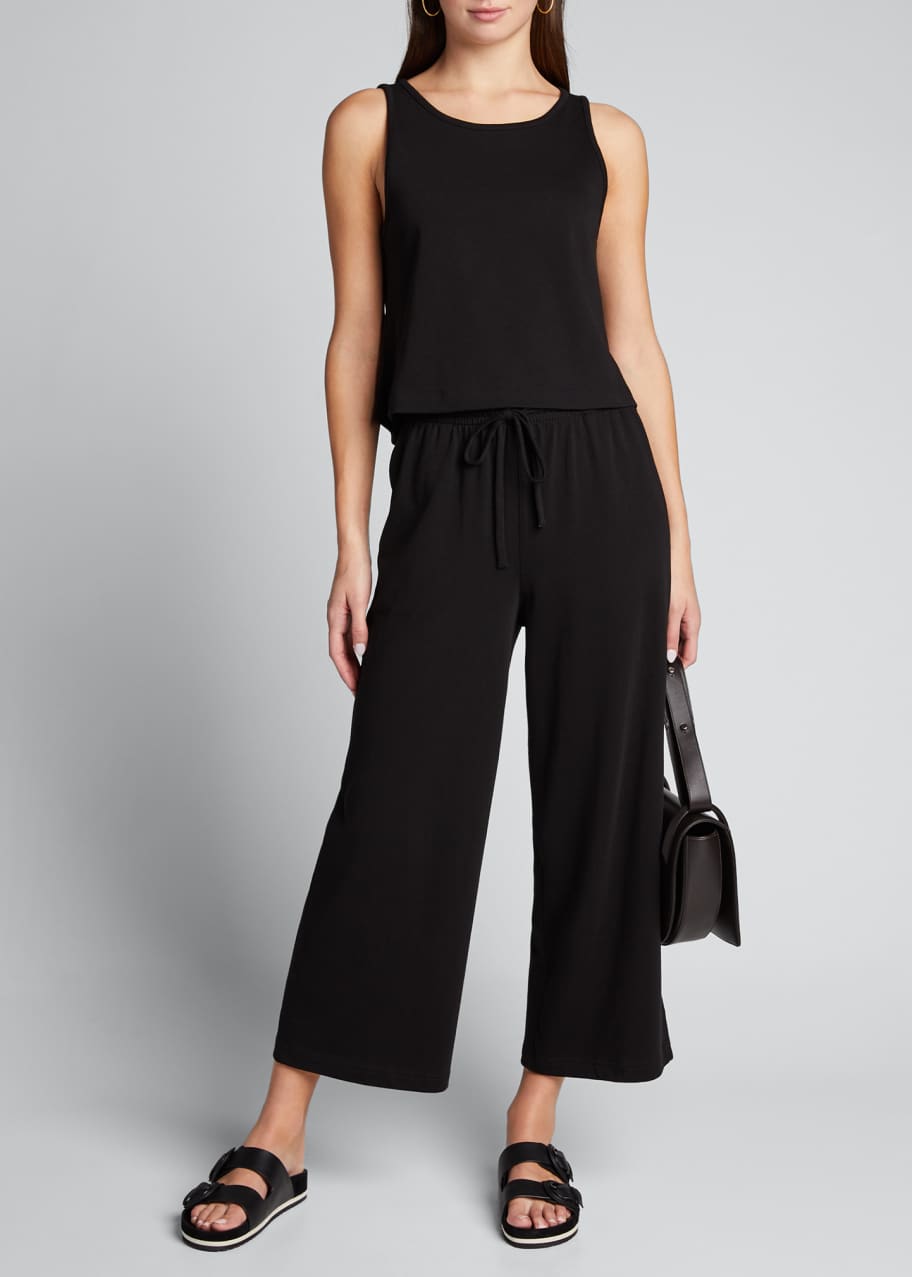 Vince Cropped Wide-Leg Pull-On Pants - Bergdorf Goodman