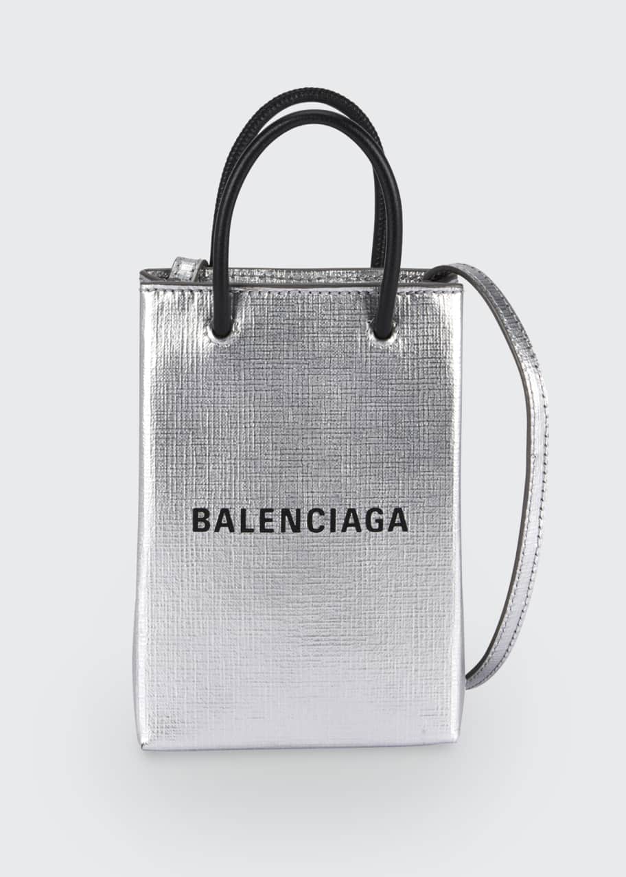 Balenciaga Shopping Phone Holder Bag - Bergdorf Goodman