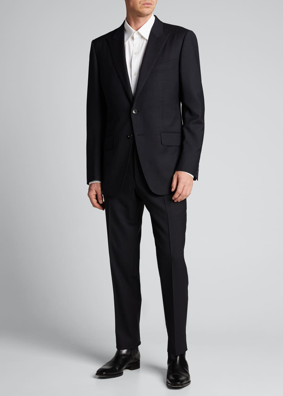 TOM FORD Men's O'Connor Base Micro-Check Two-Piece Suit - Bergdorf Goodman