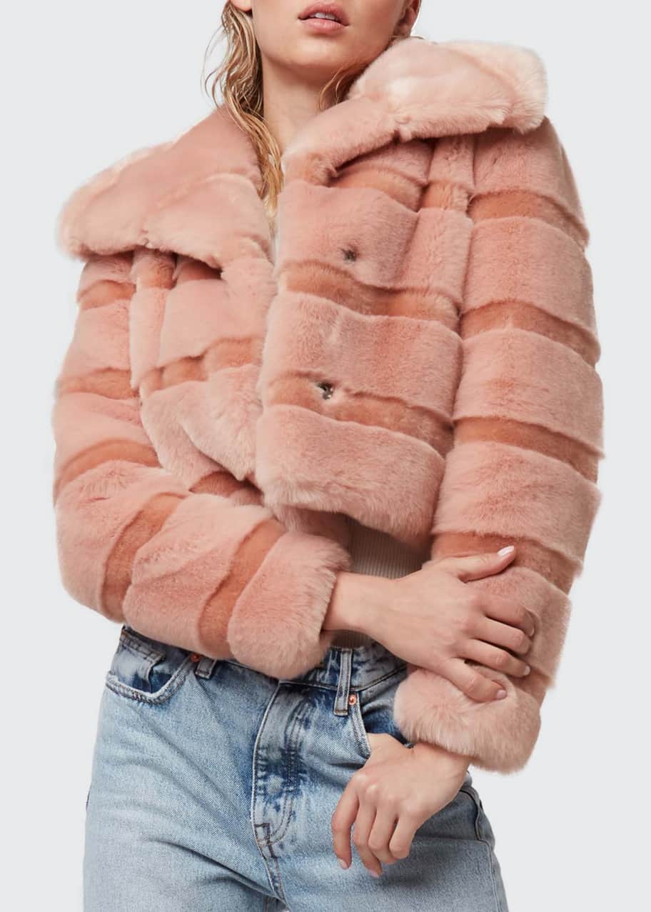 AS by DF Stardust Faux Fur Chubby Coat Bergdorf Goodman